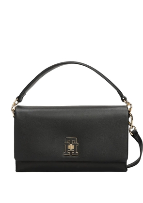 Tommy Hilfiger logo-plaque tote bag - Black