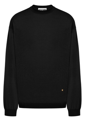 Moschino crew-neck sweater - Black