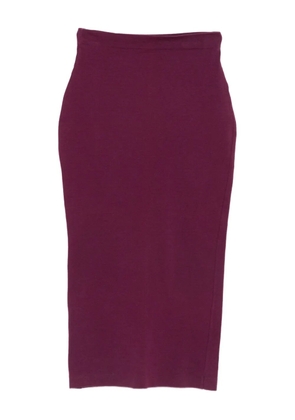 Dolce & Gabbana Pre-Owned 1990s stretch-cotton skirt - Purple