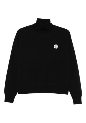 Kenzo Boke Flower high-neck sweater - Black