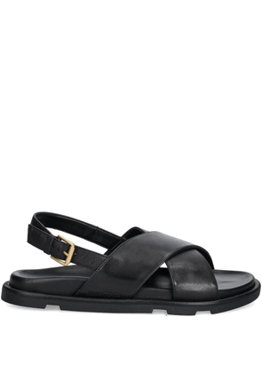 Marc O'Polo cross-strap slingback sandals - Black