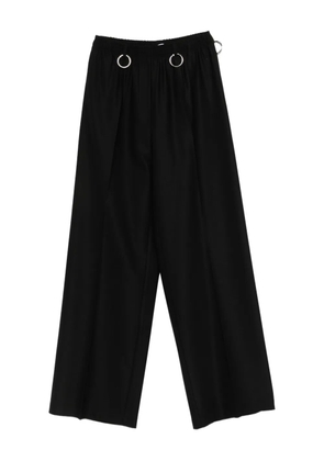 MEDEEA ring-detail pants - Black