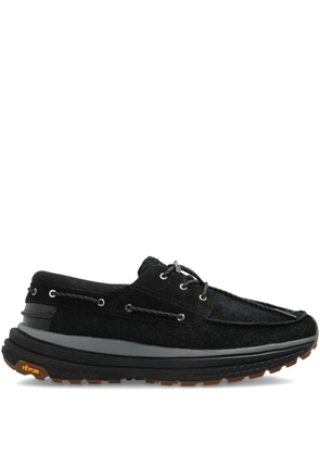 PS Paul Smith lace-up leather boat shoes - Black
