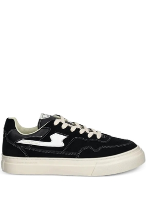 Stepney Workers Club suede leather sneakers - Black
