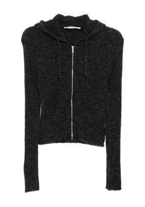 OUR LEGACY Compact Hood cardigan - Grey