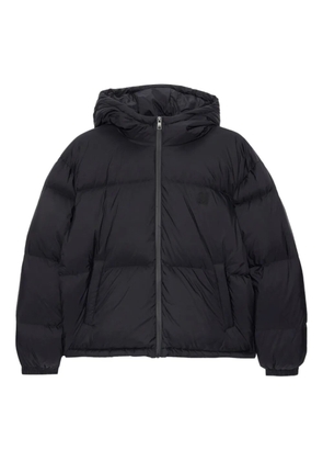 MSGM hooded puffer coat - Black