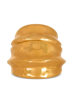 Balmain bamboo-shaped gold bracelet