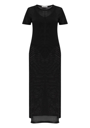 LEMAIRE side-slits maxi dress - Black