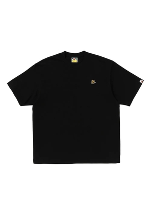 A BATHING APE® embroidered T-shirt - Black