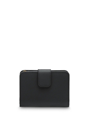 Prada saffiano leather small wallet - Black