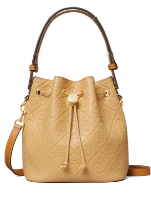 Tory Burch T Monogram bucket bag - Neutrals