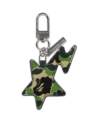 A BATHING APE® star lightning keychain - Green