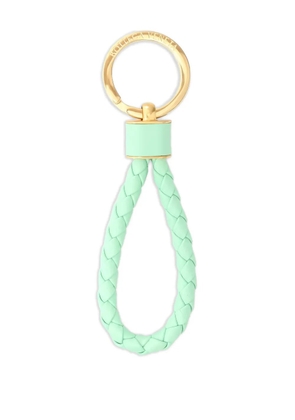 Bottega Veneta Pre-Owned Intrecciato keyring - Green