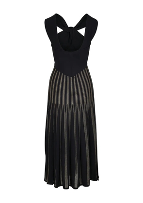 ZIMMERMANN Rebellion knitted midi dress - Black