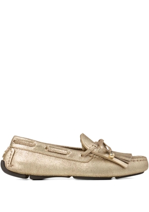 Jimmy Choo Manon loafers - Gold