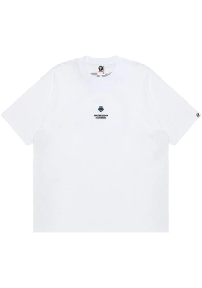 AAPE BY *A BATHING APE® Moonface Clover T-shirt - White