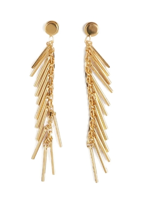 Jil Sander chain-bar earrings - Gold