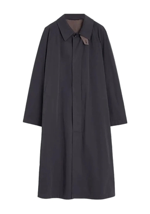 LEMAIRE button-front raglan-sleeve coat - Grey