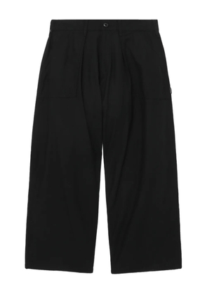Neighborhood pleated side-pocket trousers - Black