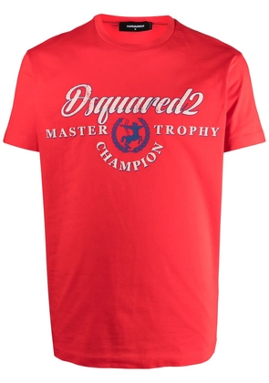 DSQUARED2 logo-print cotton T-shirt