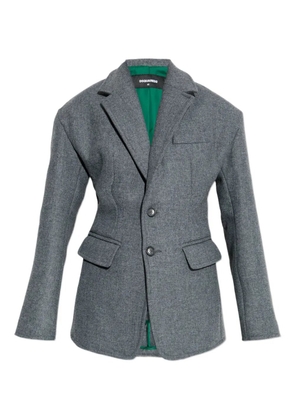 DSQUARED2 single-breasted blazer - Grey