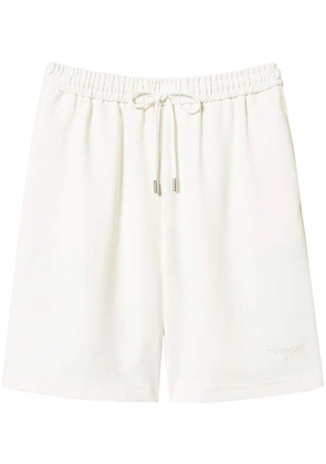 TWINSET crêpe piquet shorts - Neutrals