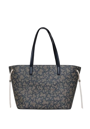 TOUS Kaos Icon bear-logo tote bag - Black