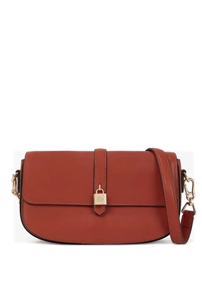 Karl Lagerfeld K/Autograph Padlock leather shoulder bag - Red