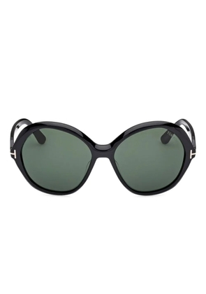 TOM FORD Eyewear round-frame sunglasses - Black