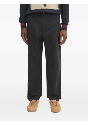 Paul Smith button-fastening straight-leg trousers - Black