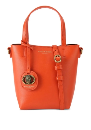 Kurt Geiger London eagle-embellished mini bag - Orange