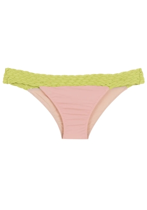 Clube Bossa Treme rope-detail bikini bottoms - Pink
