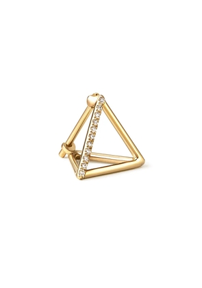 Shihara Diamond Triangle Earring 10 (01) - Metallic