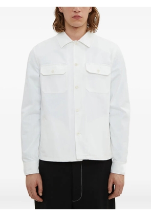 Maison Margiela cotton shirt jacket - White