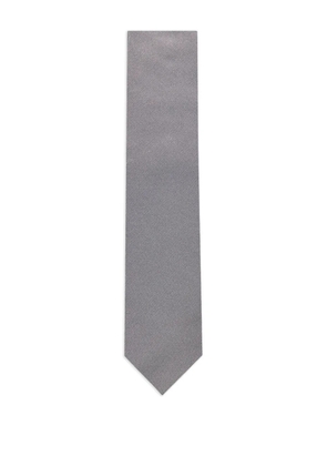 Corneliani textured silk tie - Grey