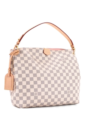 Louis Vuitton Pre-Owned Graceful Handbag Damier PM hobo bag - White