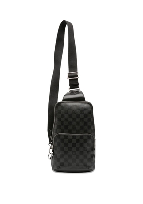 Louis Vuitton Pre-Owned 2019 Damier Graphite Avenue Sling crossbody bag - Black