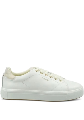 Gant low-top lace-up sneakers - White
