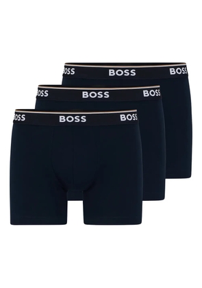 HUGO logo waistband boxers (set of three) - Black