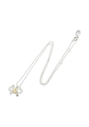 Vivienne Westwood Pre-Owned Rigoberta orb-pendant necklace - Silver