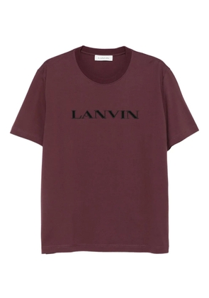 Lanvin logo-embroidered T-shirt