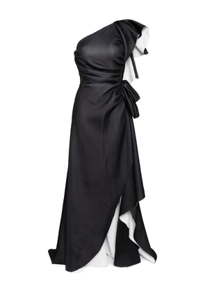 Saiid Kobeisy ruffled dress - Black