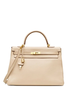 Hermès Pre-Owned 2001 Kelly 35 tote bag - Neutrals