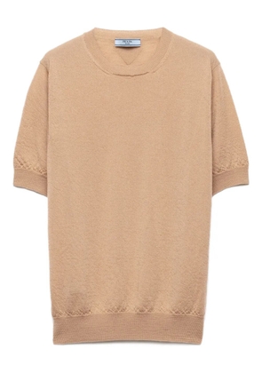Prada cashmere crew-neck sweater - Neutrals