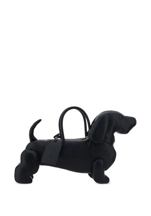 Thom Browne Hector pebbled leather bag - Black