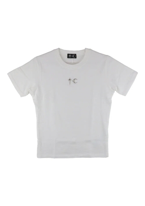THUG CLUB logo-lettering T-shirt - White