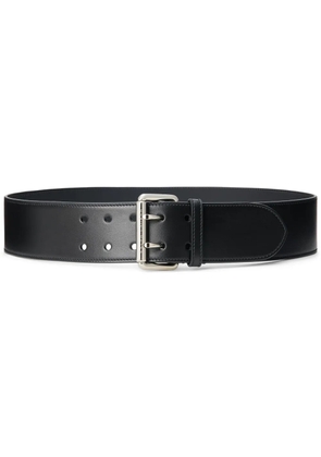 Ralph Lauren Collection 55mm leather wide belt - Black