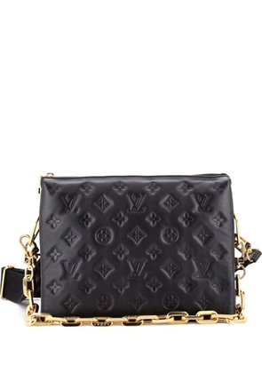 Louis Vuitton Pre-Owned Coussin Bag Monogram Embossed Lambskin PM crossbody bag - Black