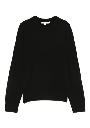 Vince round-neck long-sleeve sweater - Black