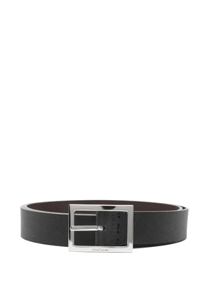 Orciani square buckle belt - Black